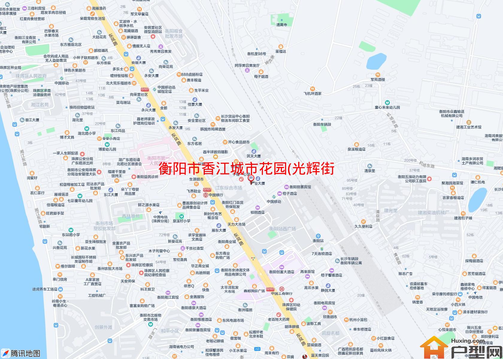 香江城市花园(光辉街23号)小区 - 户型网