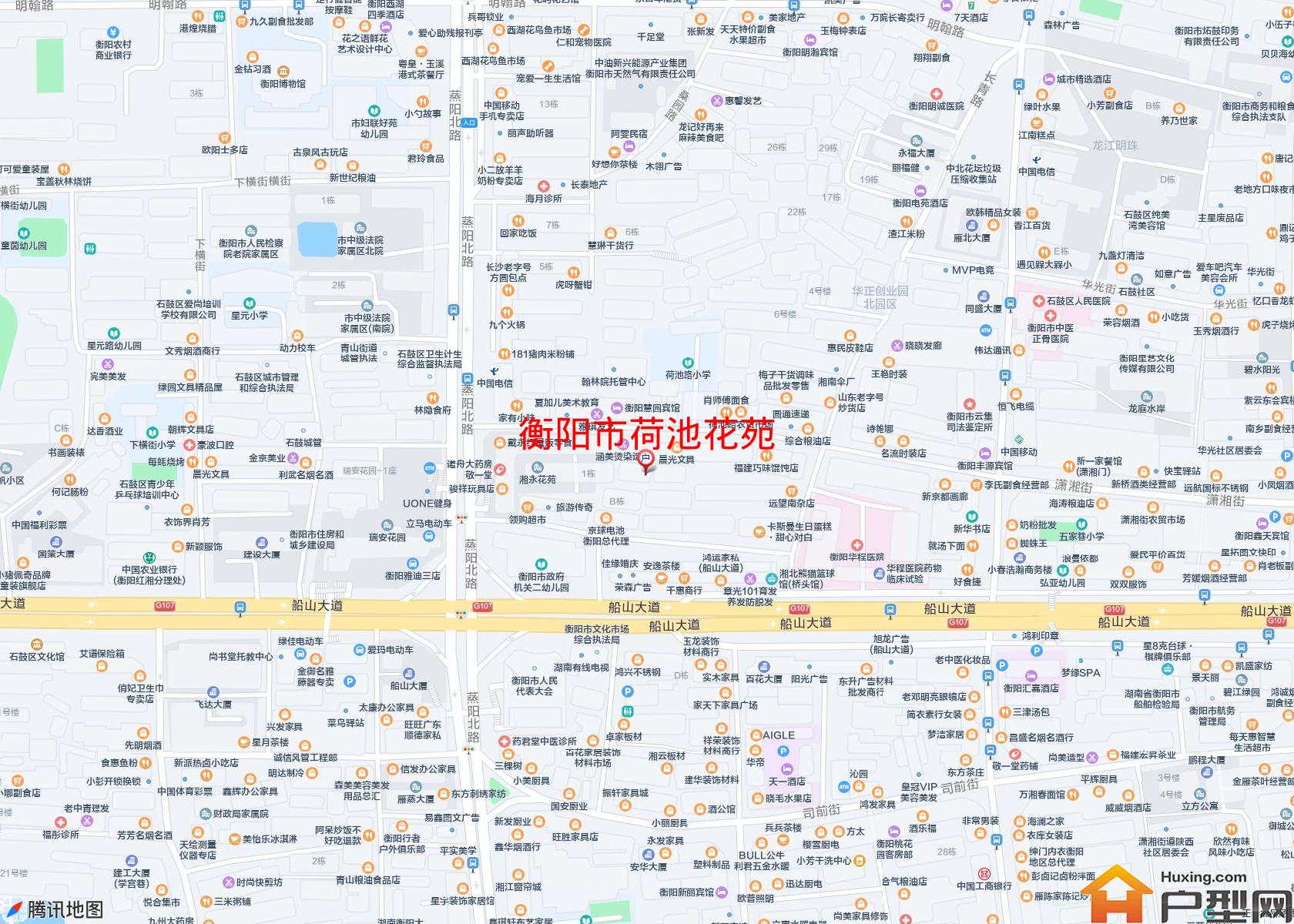 荷池花苑小区 - 户型网