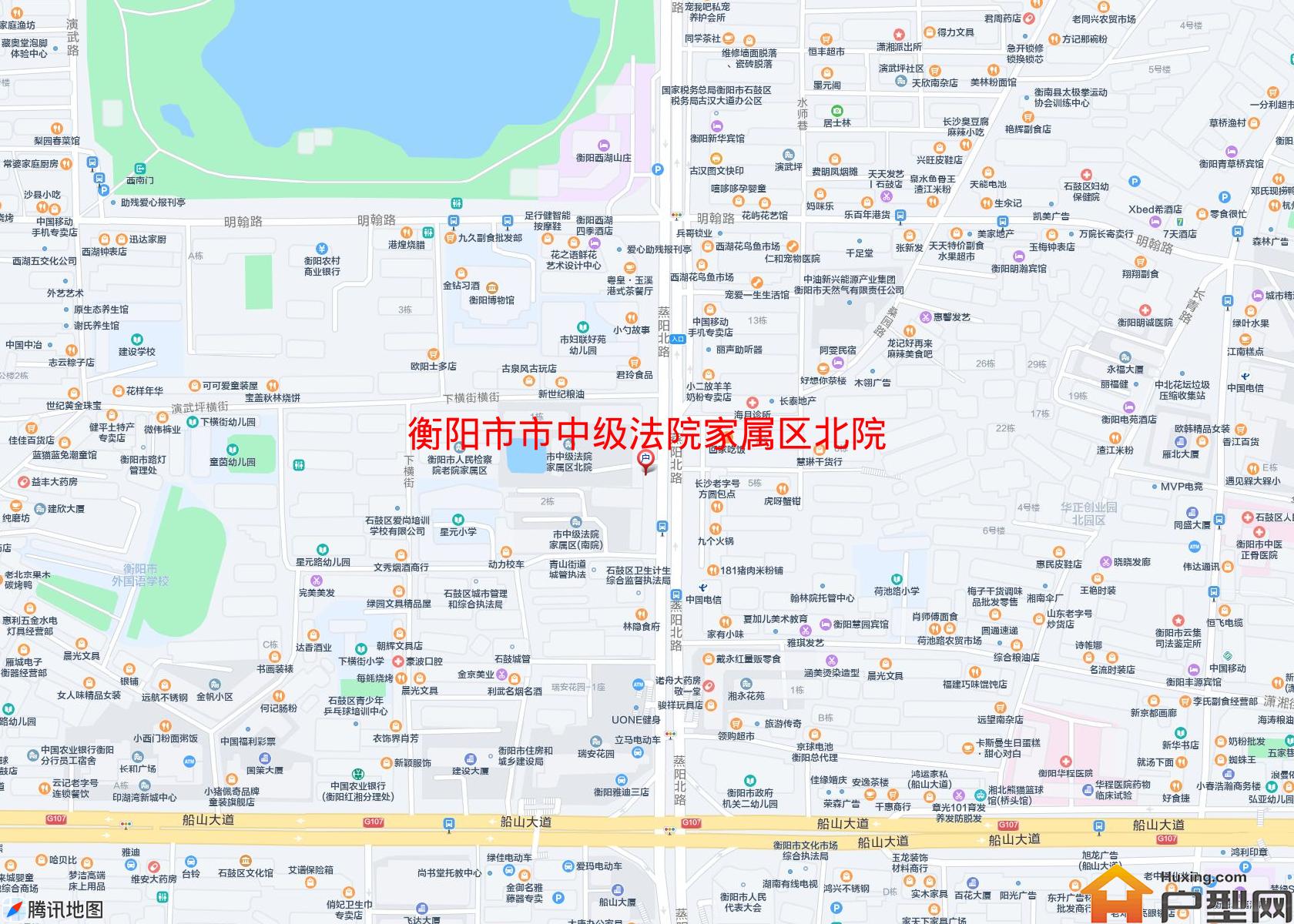 市中级法院家属区北院小区 - 户型网