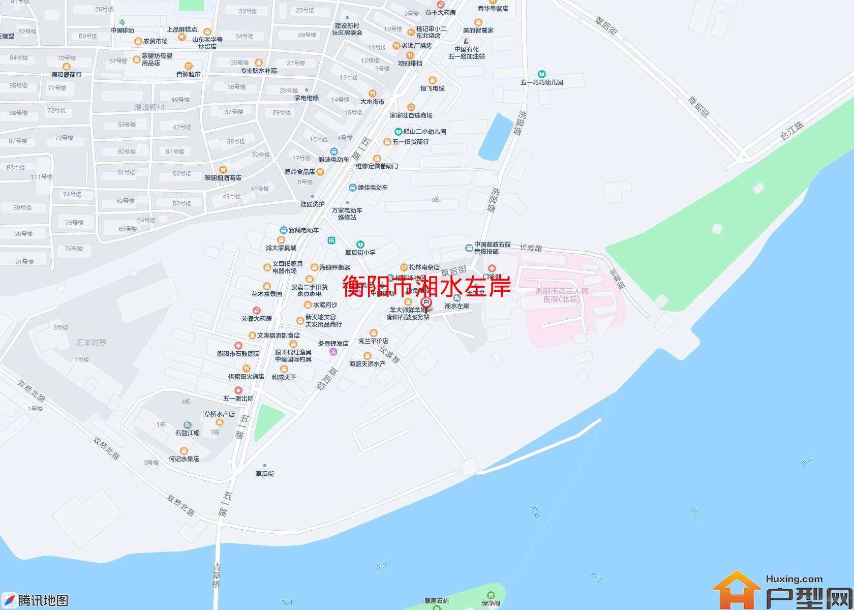 湘水左岸小区 - 户型网