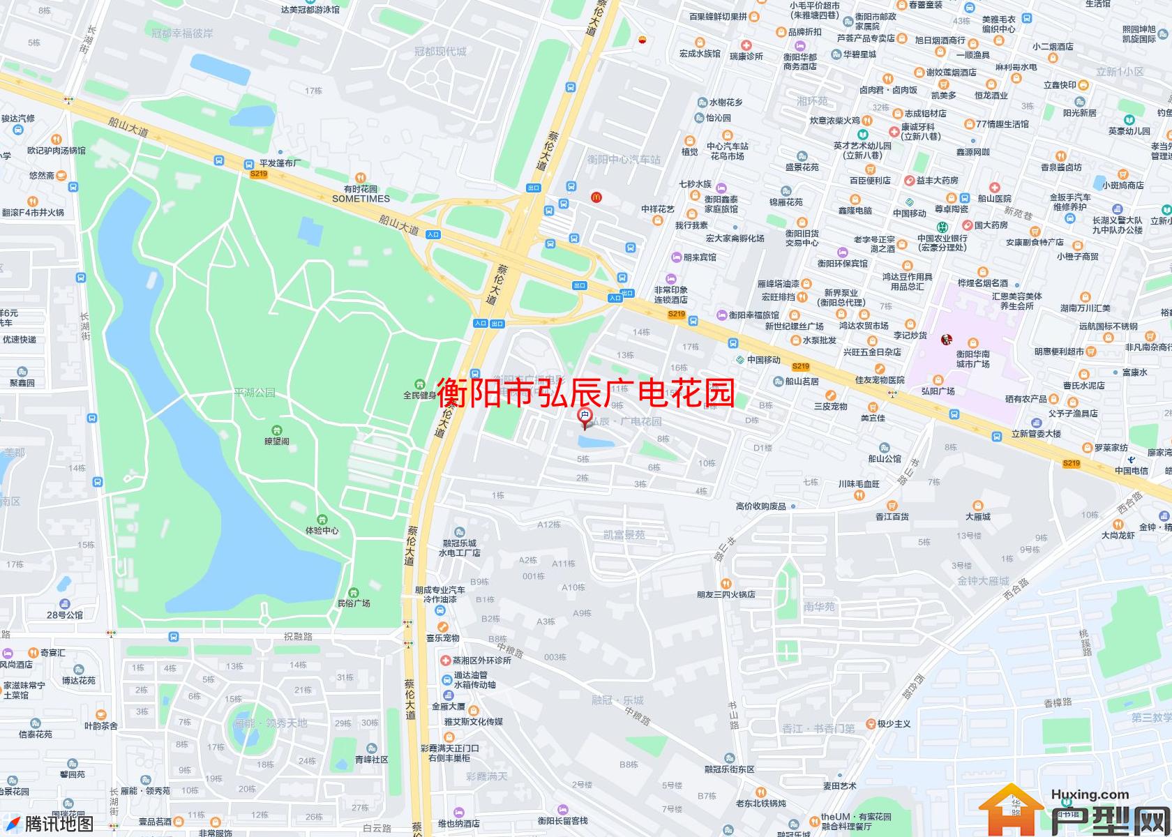 弘辰广电花园小区 - 户型网