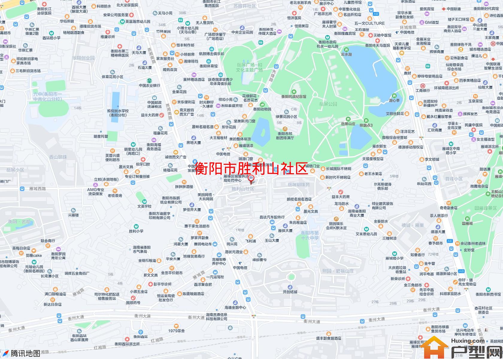 胜利山社区小区 - 户型网