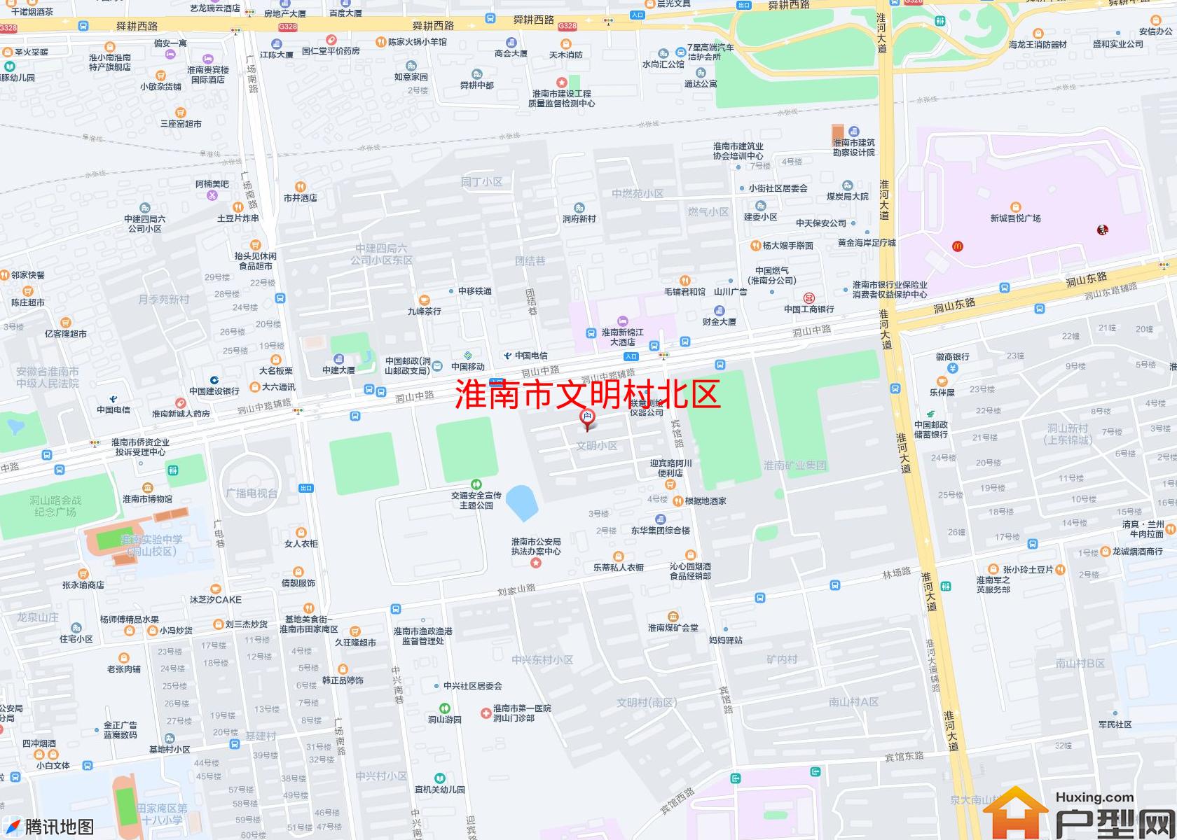 文明村北区小区 - 户型网