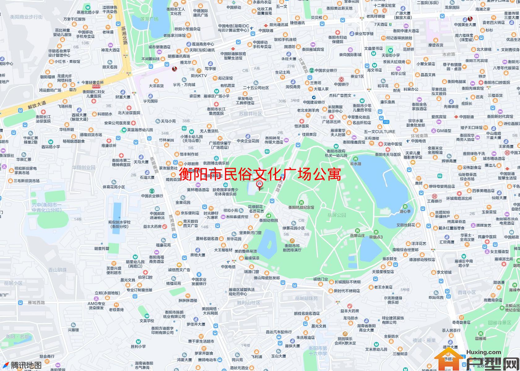 民俗文化广场公寓小区 - 户型网