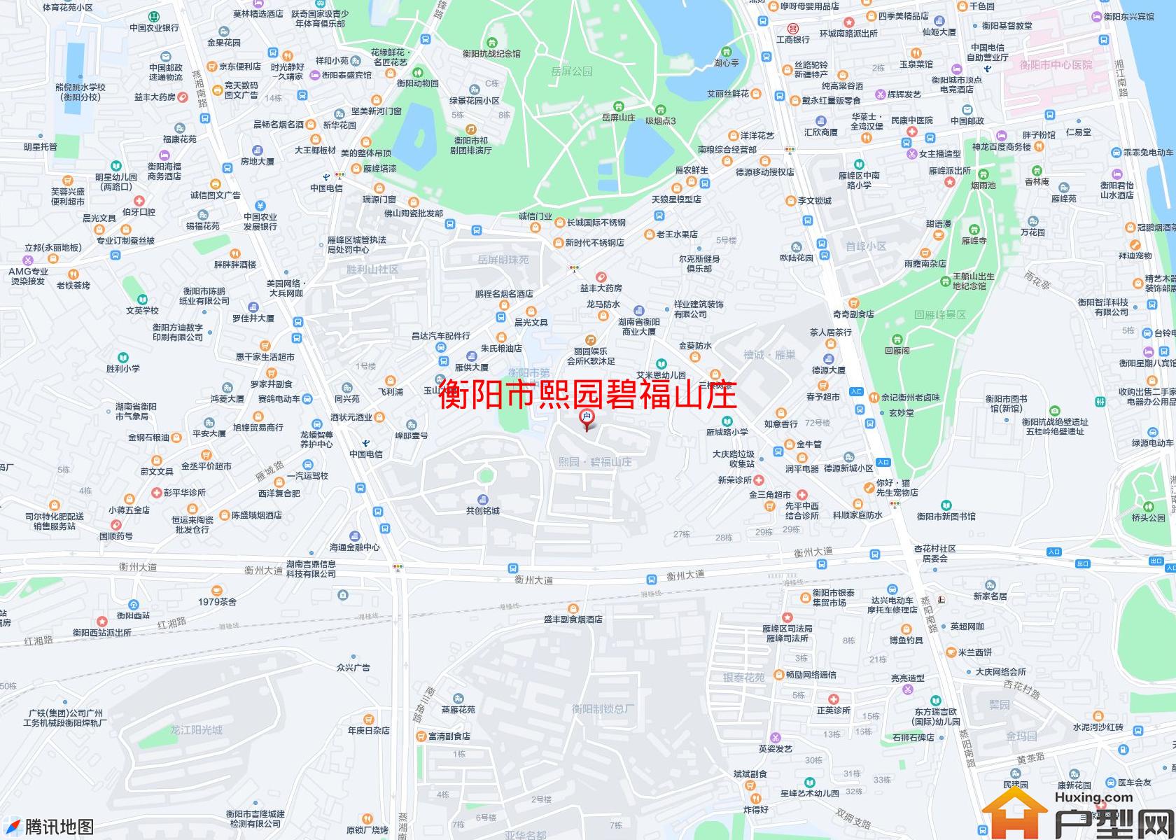 熙园碧福山庄小区 - 户型网
