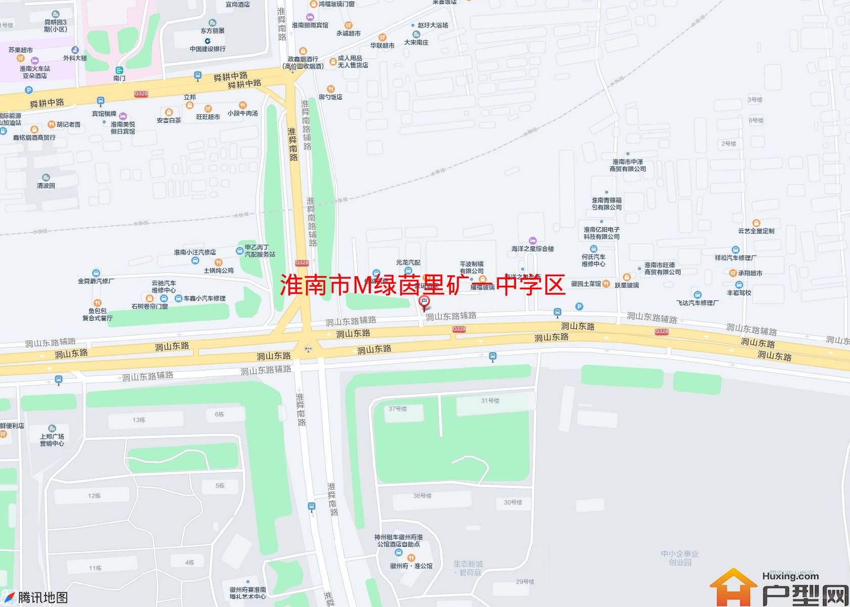M绿茵里矿一中学区小区 - 户型网
