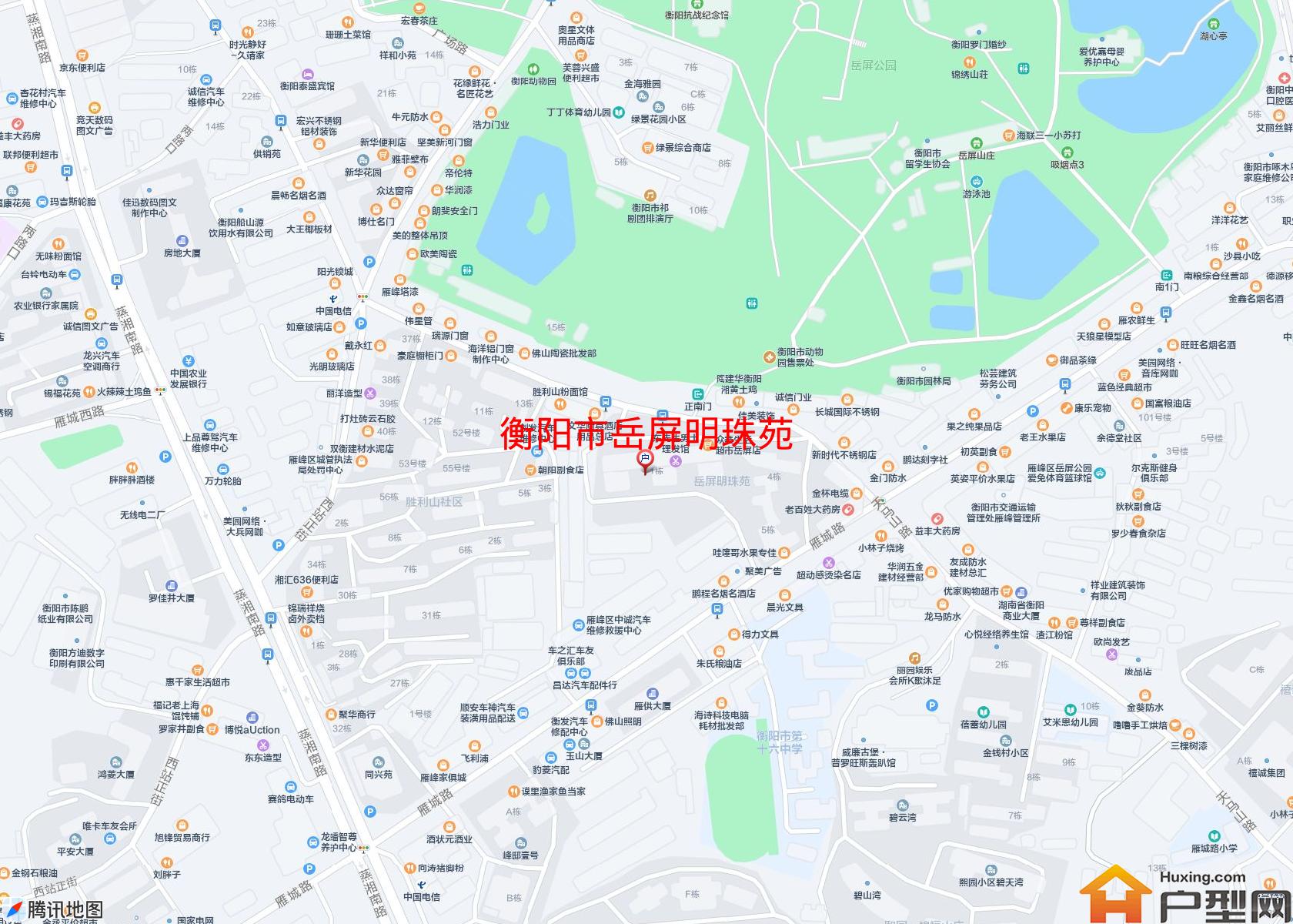 岳屏明珠苑小区 - 户型网