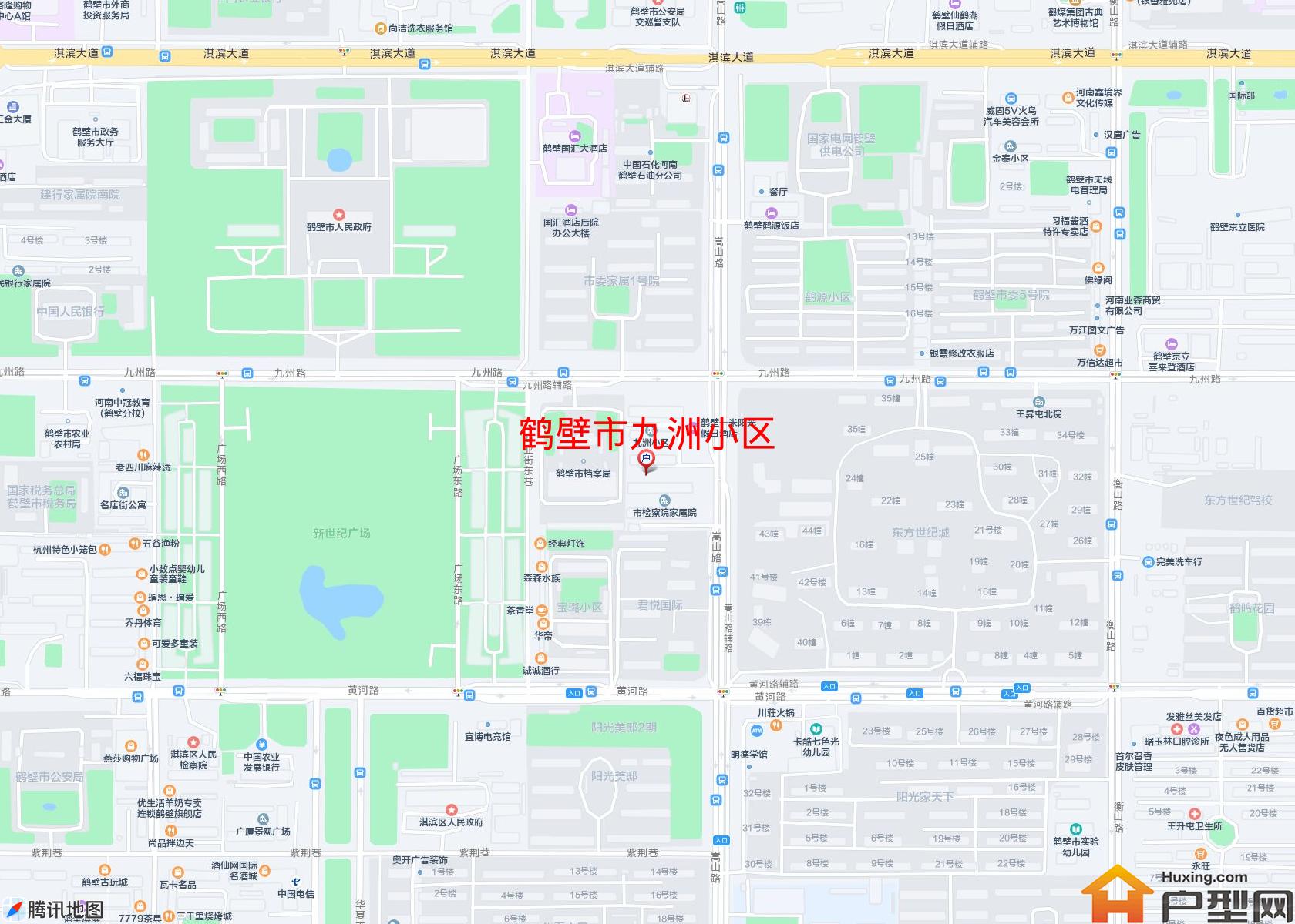 九洲小区小区 - 户型网