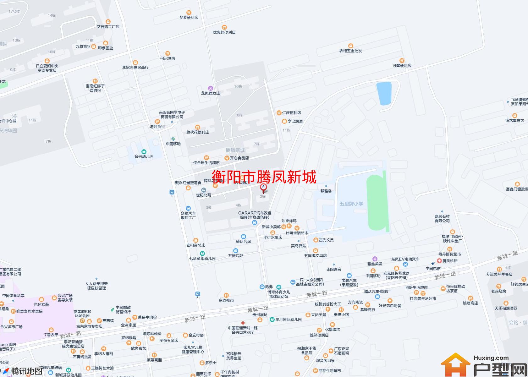 腾凤新城小区 - 户型网