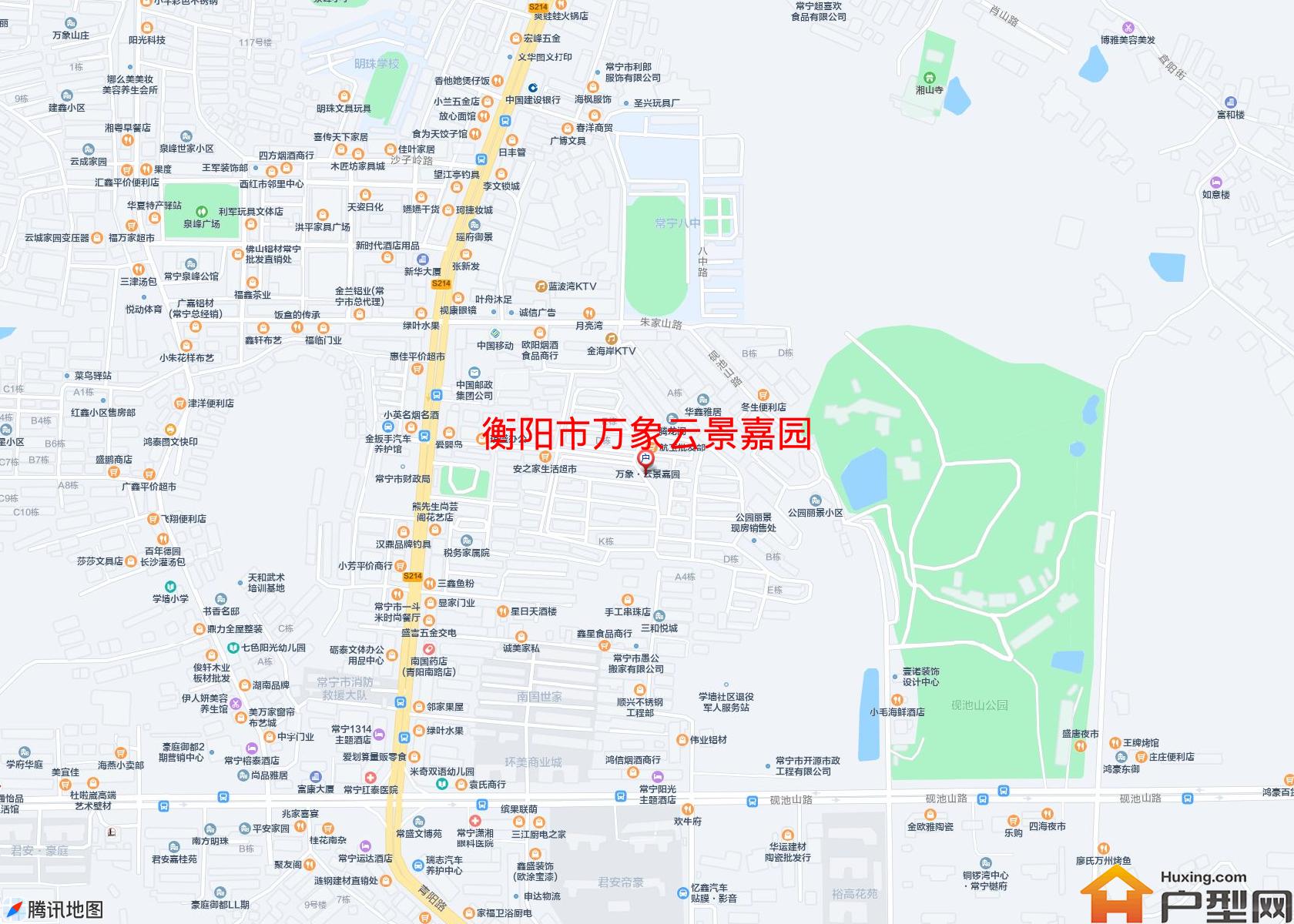万象云景嘉园小区 - 户型网
