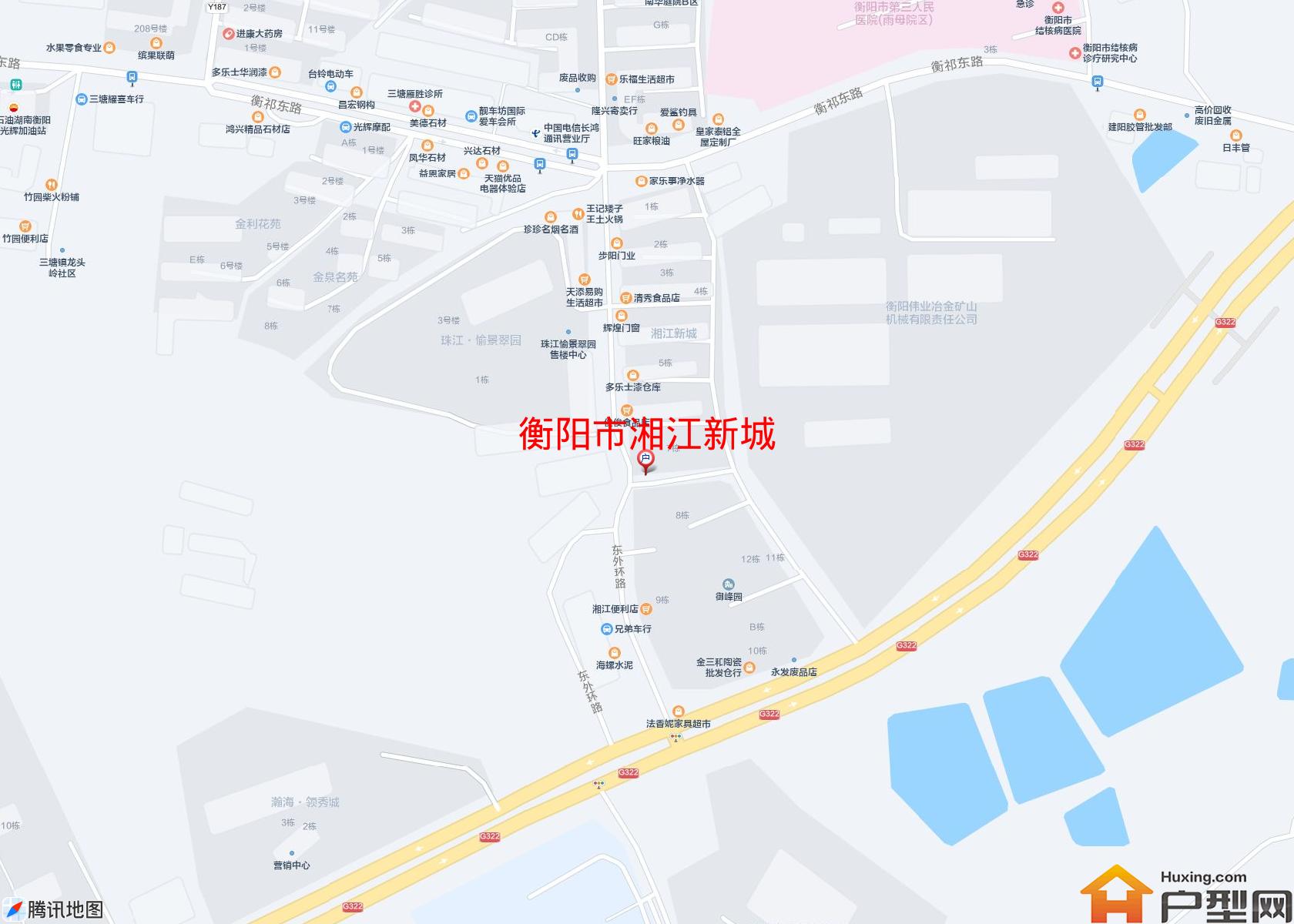 湘江新城小区 - 户型网