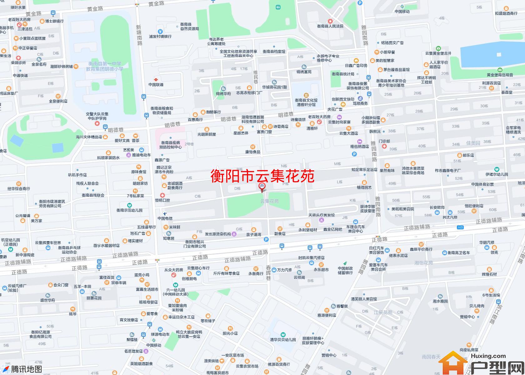 云集花苑小区 - 户型网