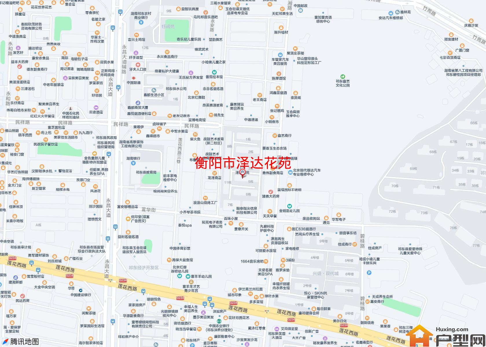 泽达花苑小区 - 户型网