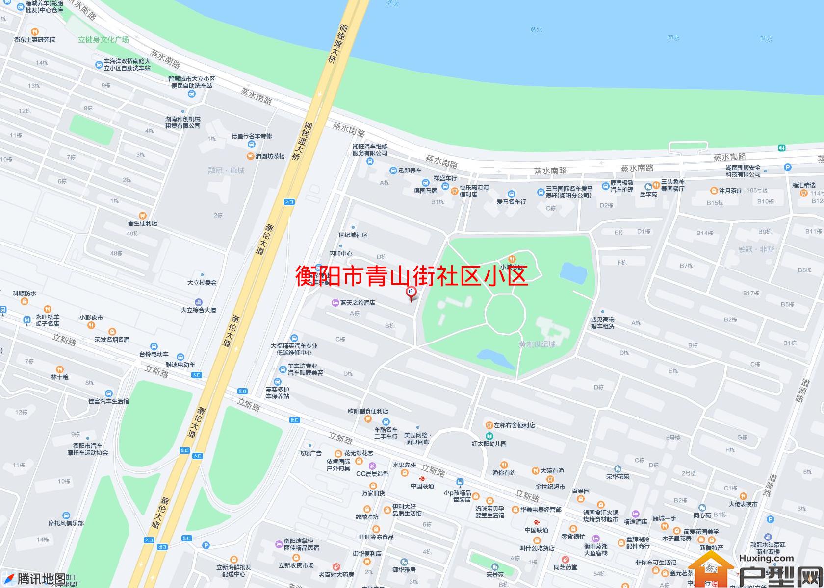 青山街社区小区小区 - 户型网