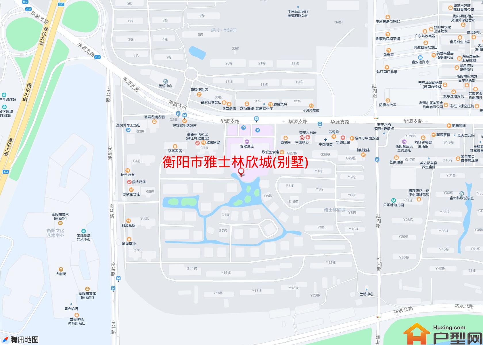 雅士林欣城(别墅)小区 - 户型网