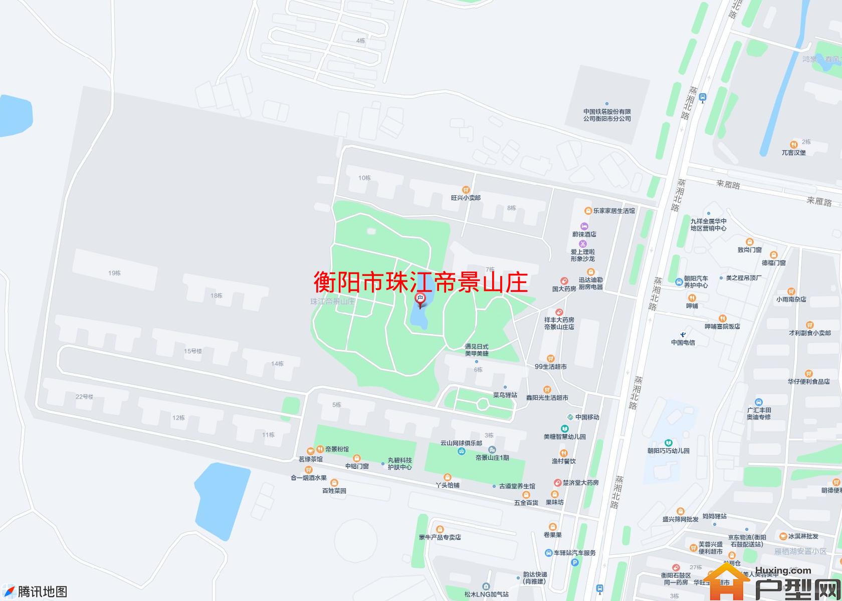 珠江帝景山庄小区 - 户型网