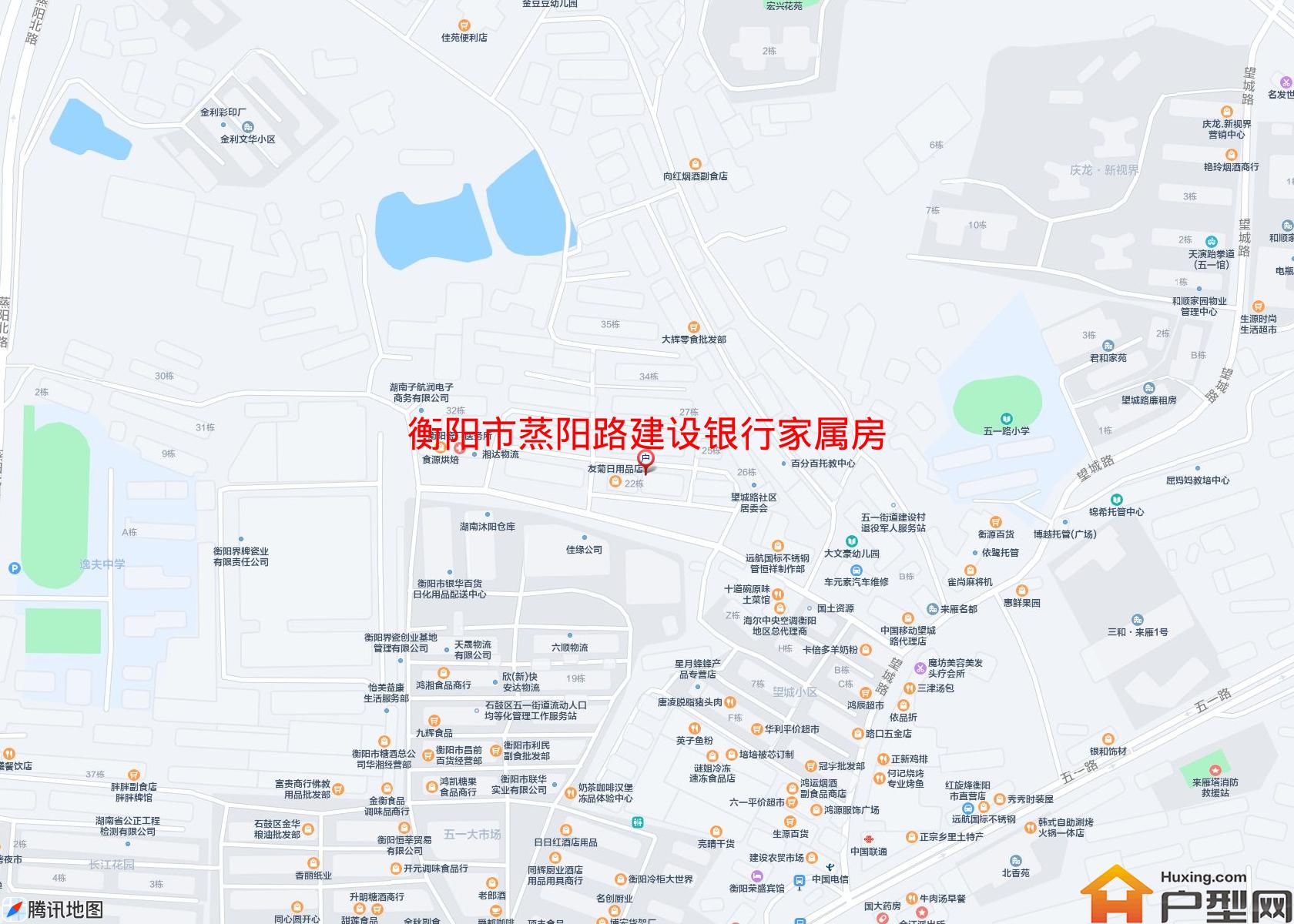 蒸阳路建设银行家属房小区 - 户型网