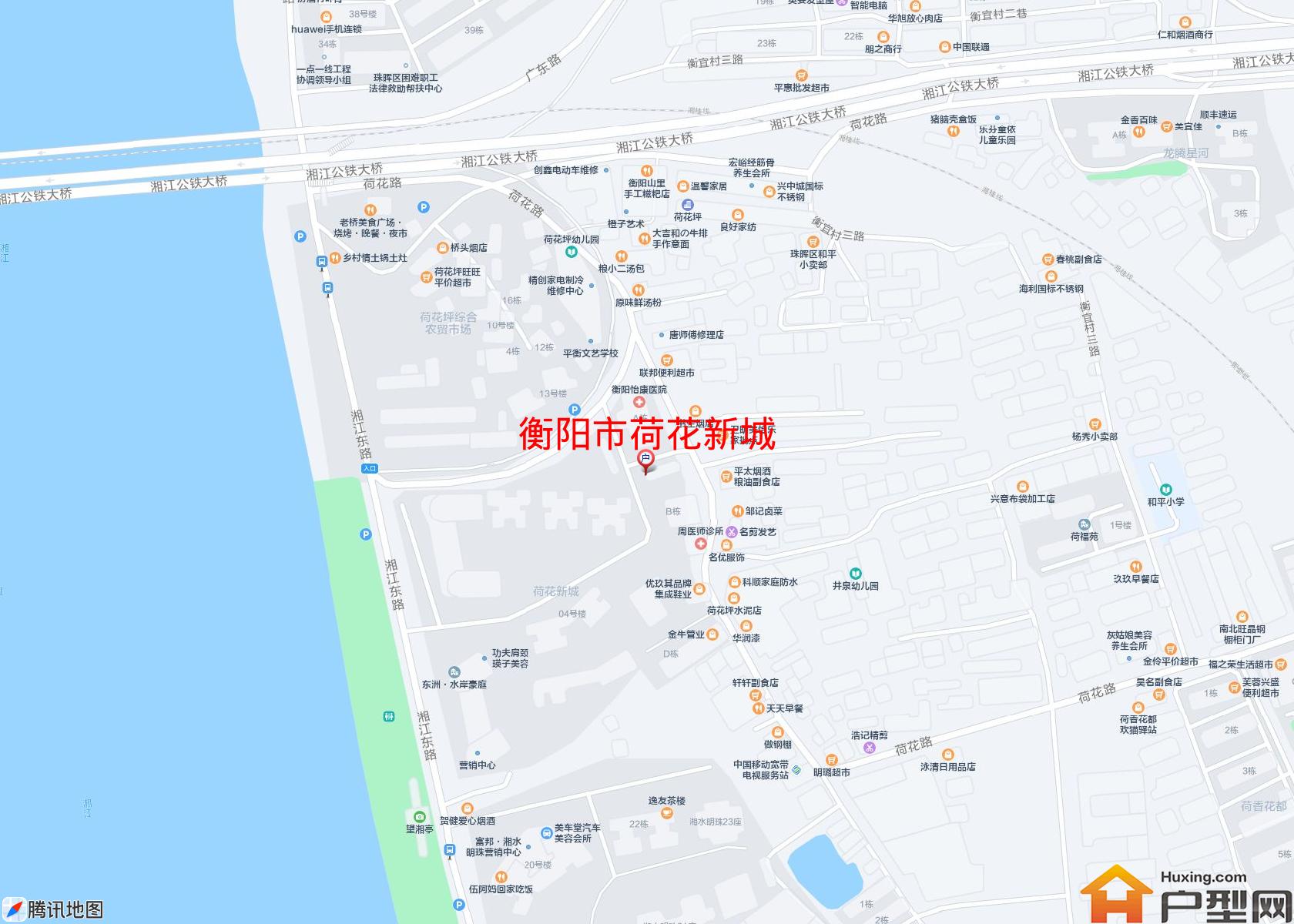 荷花新城小区 - 户型网