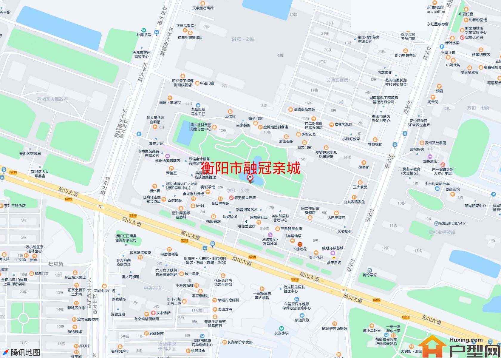融冠亲城小区 - 户型网