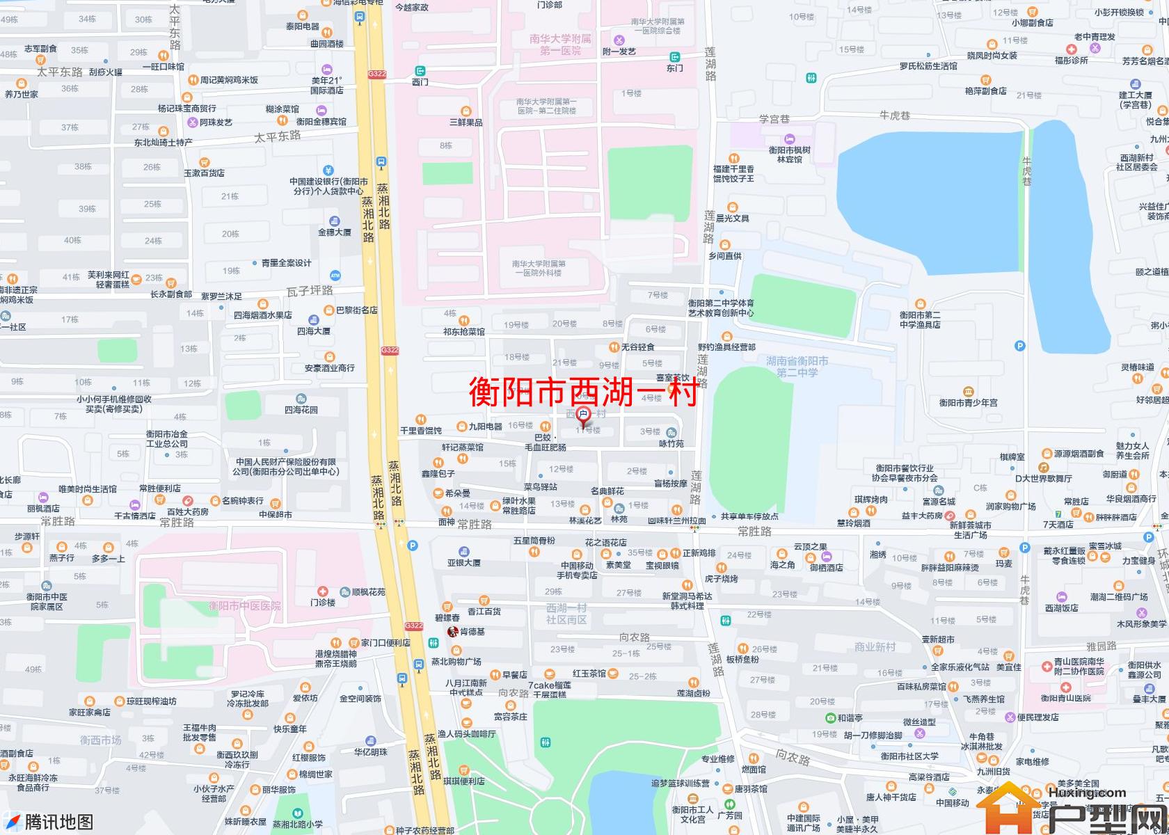 西湖一村小区 - 户型网