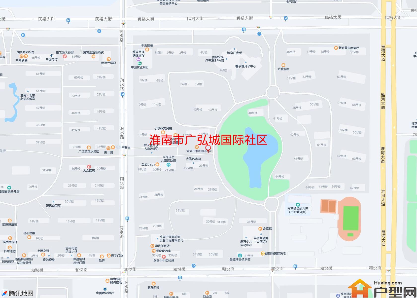 广弘城国际社区小区 - 户型网