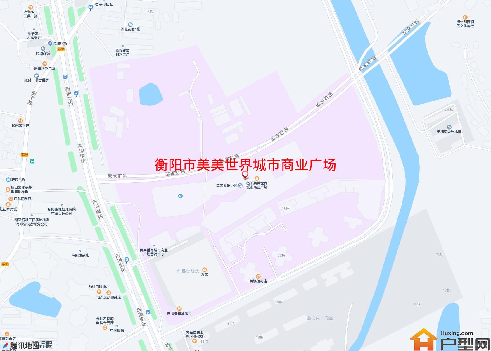 美美世界城市商业广场小区 - 户型网