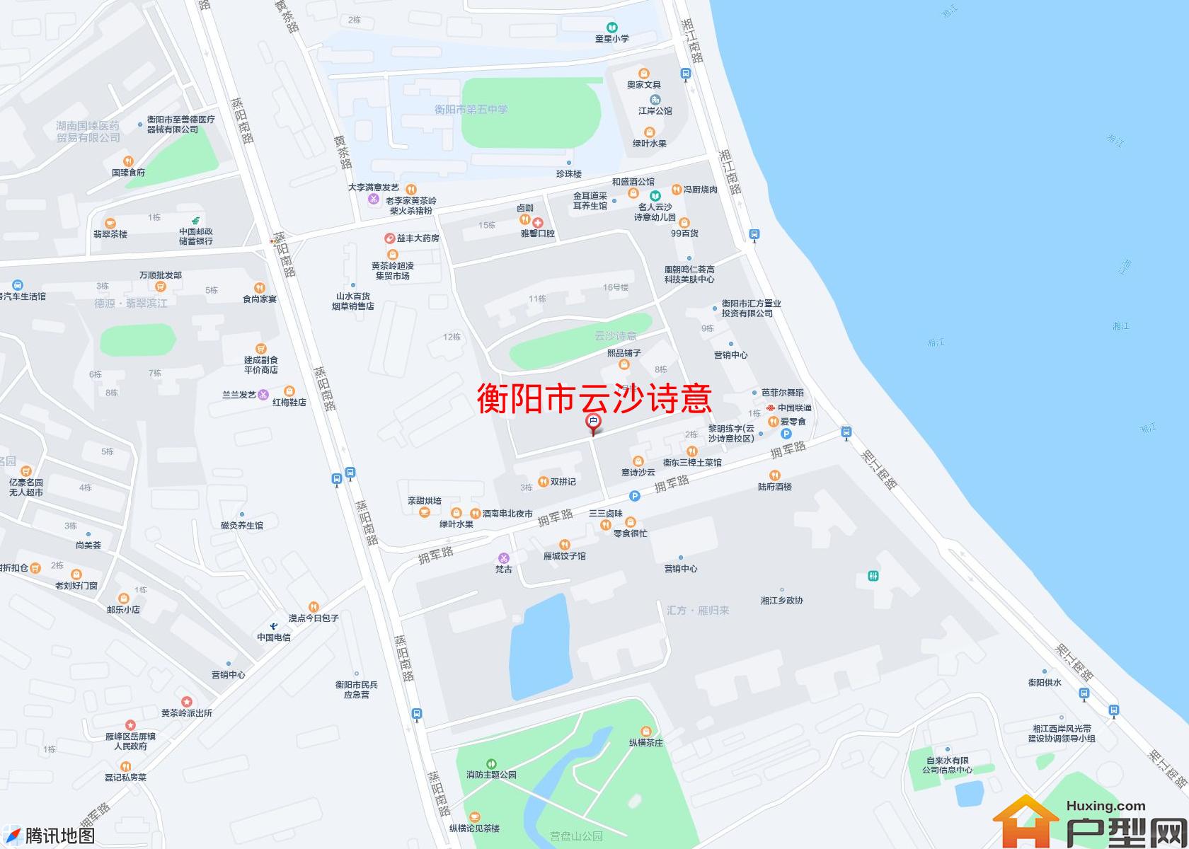 云沙诗意小区 - 户型网