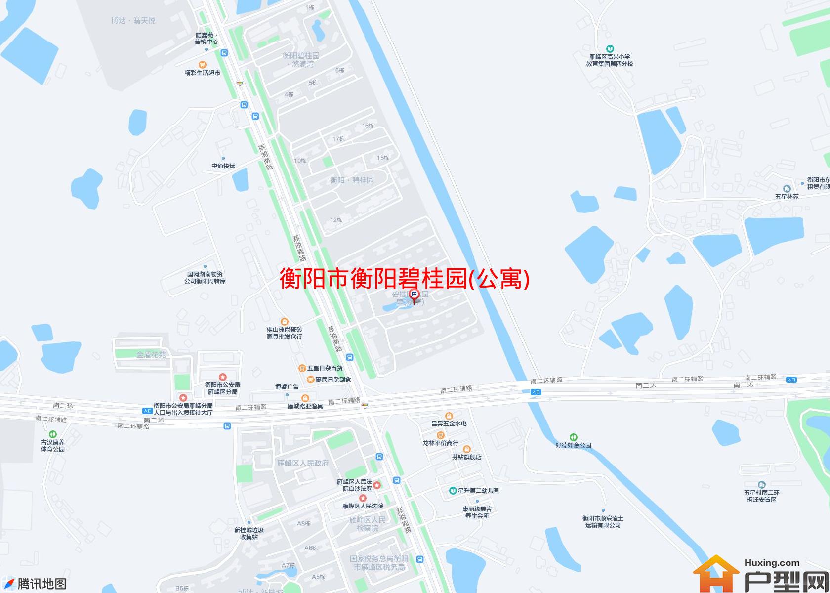 衡阳碧桂园(公寓)小区 - 户型网