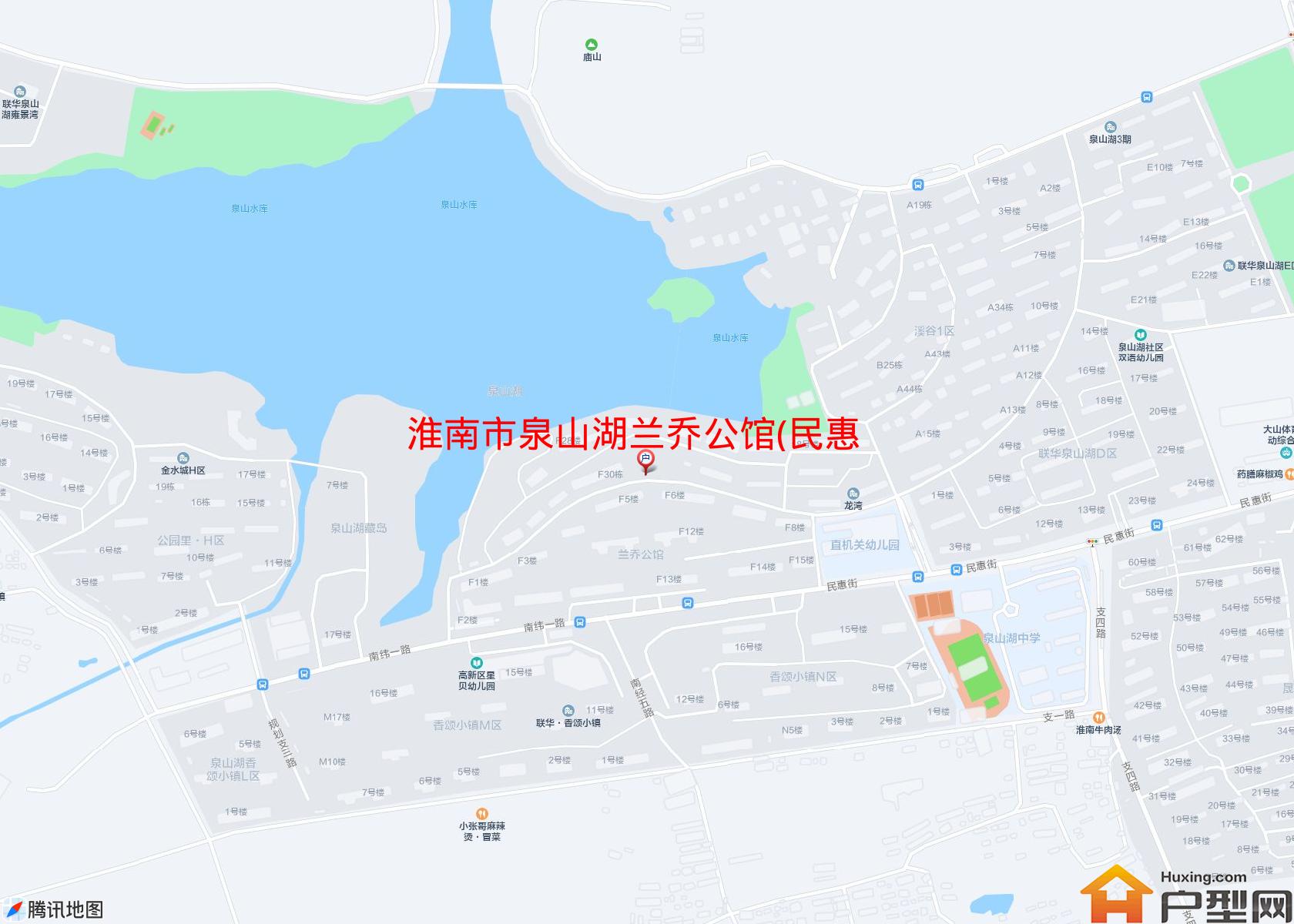 泉山湖兰乔公馆(民惠街)小区 - 户型网