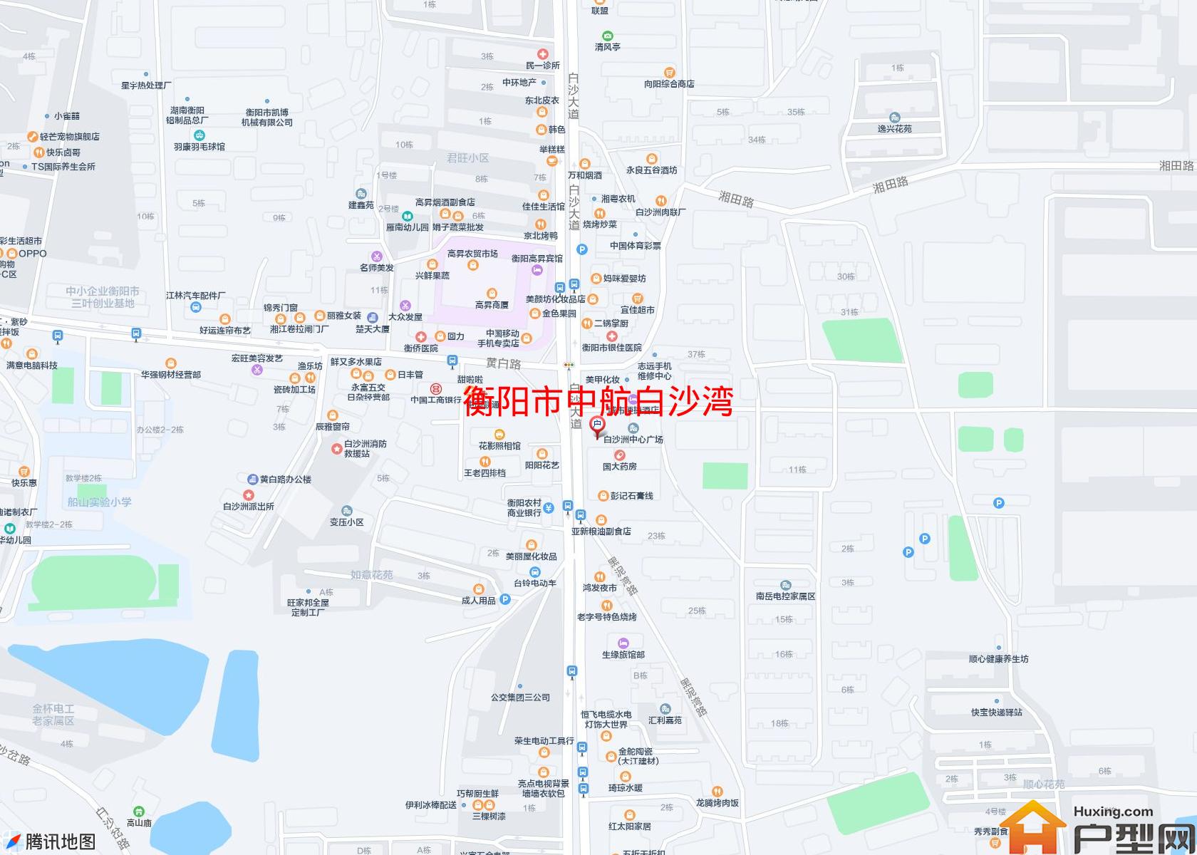 中航白沙湾小区 - 户型网