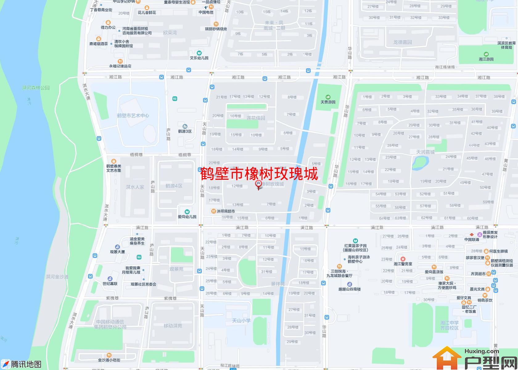 橡树玫瑰城小区 - 户型网
