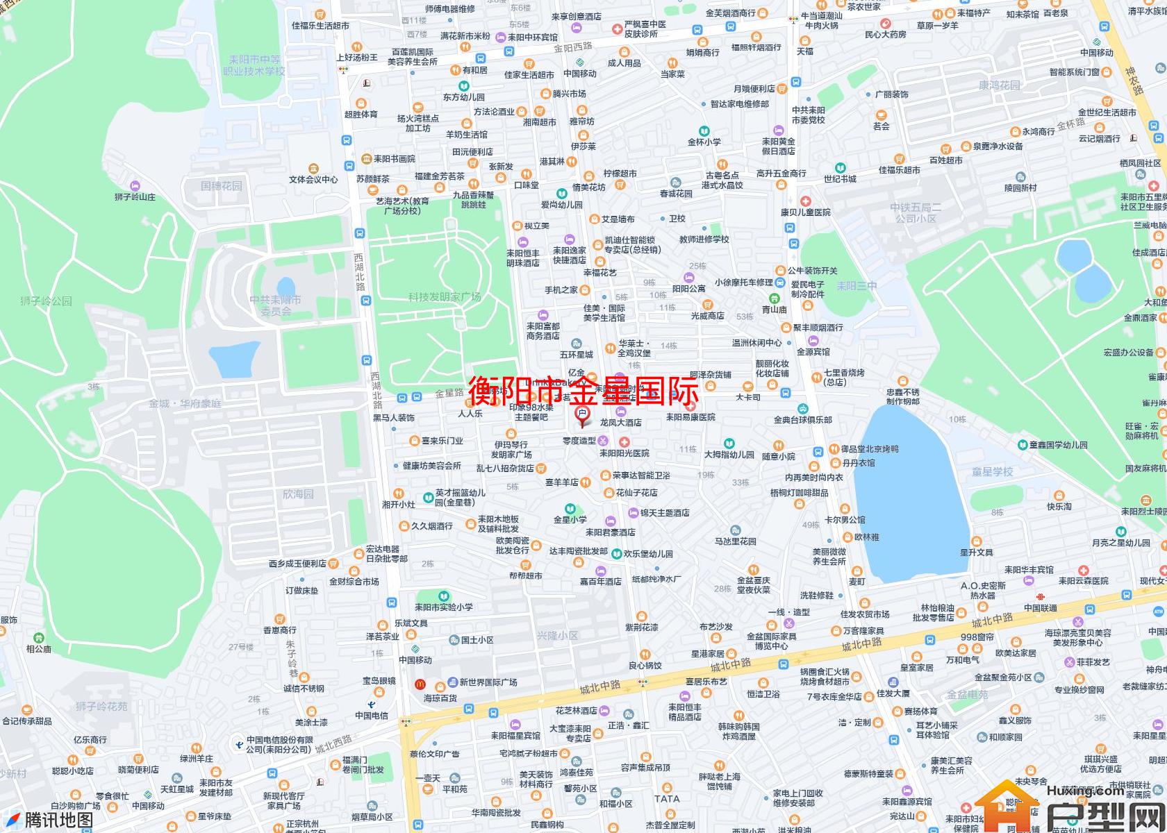 金星国际小区 - 户型网