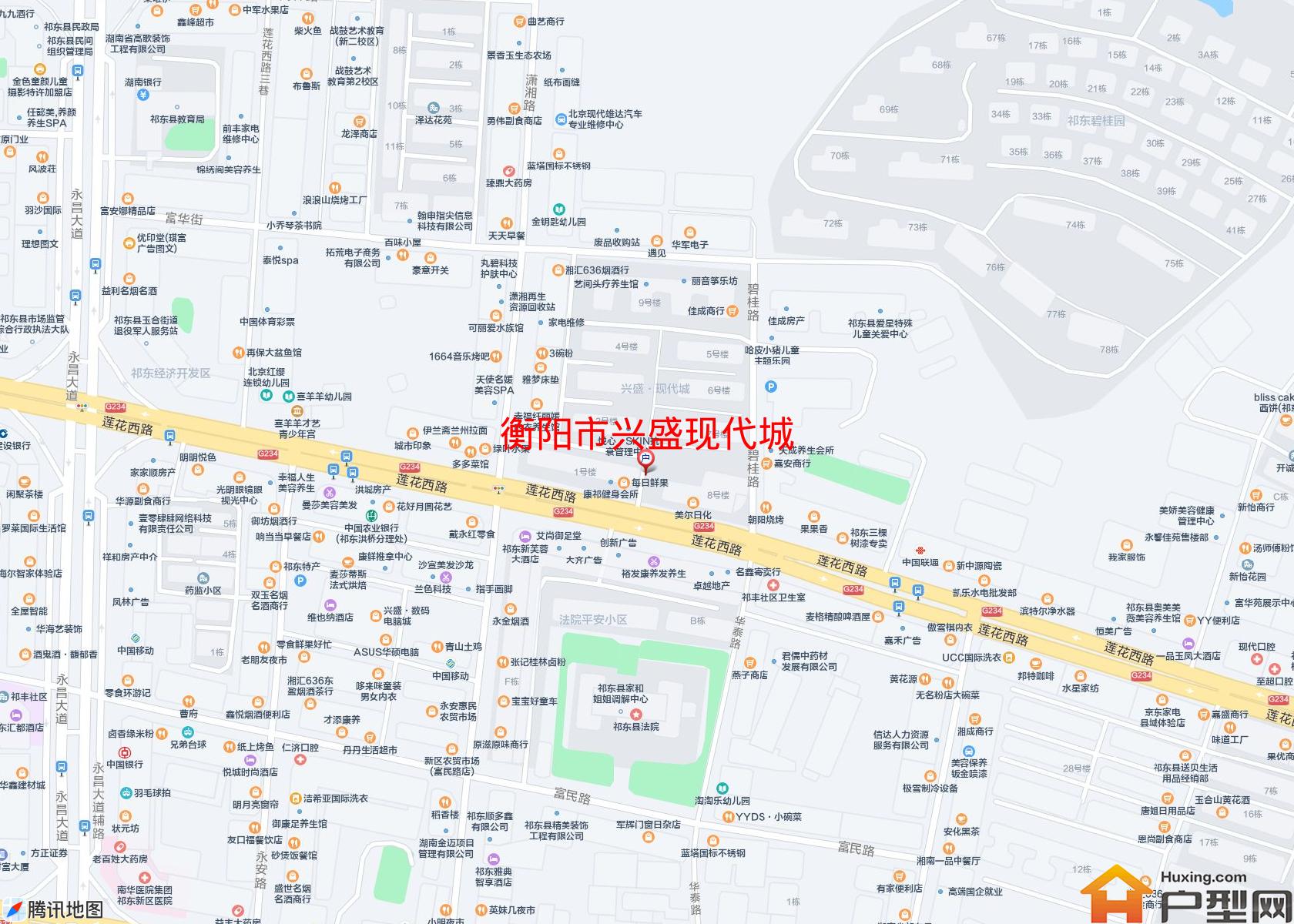兴盛现代城小区 - 户型网