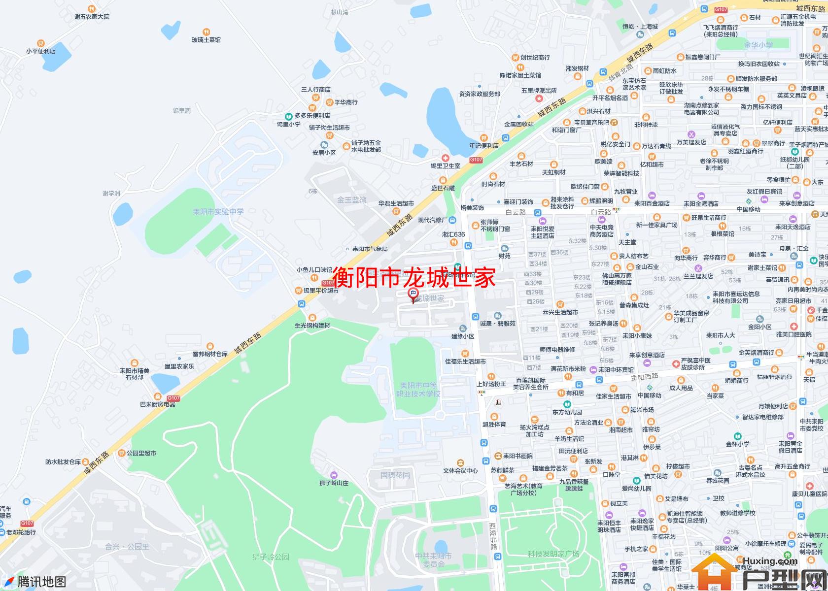 龙城世家小区 - 户型网