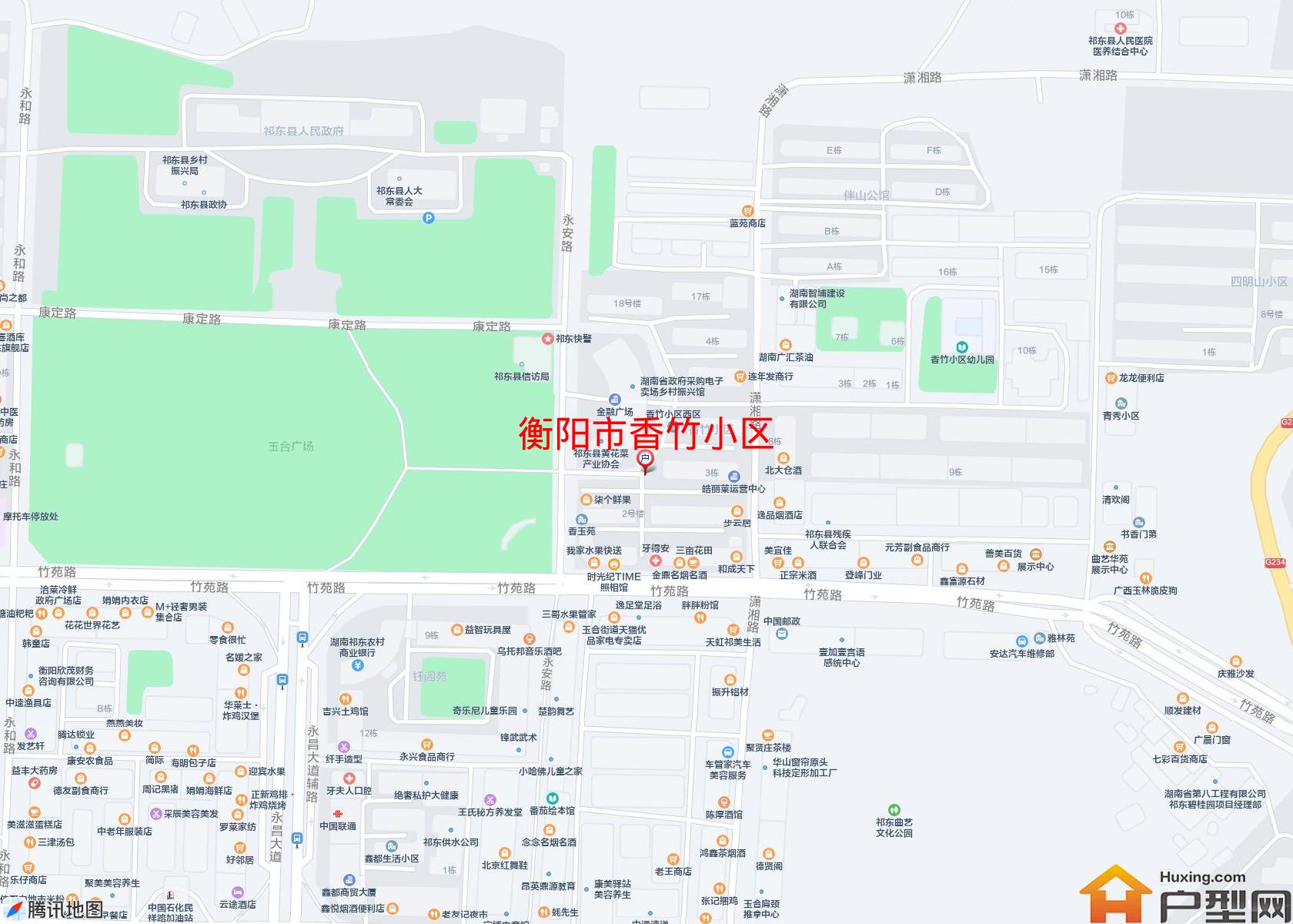 香竹小区小区 - 户型网