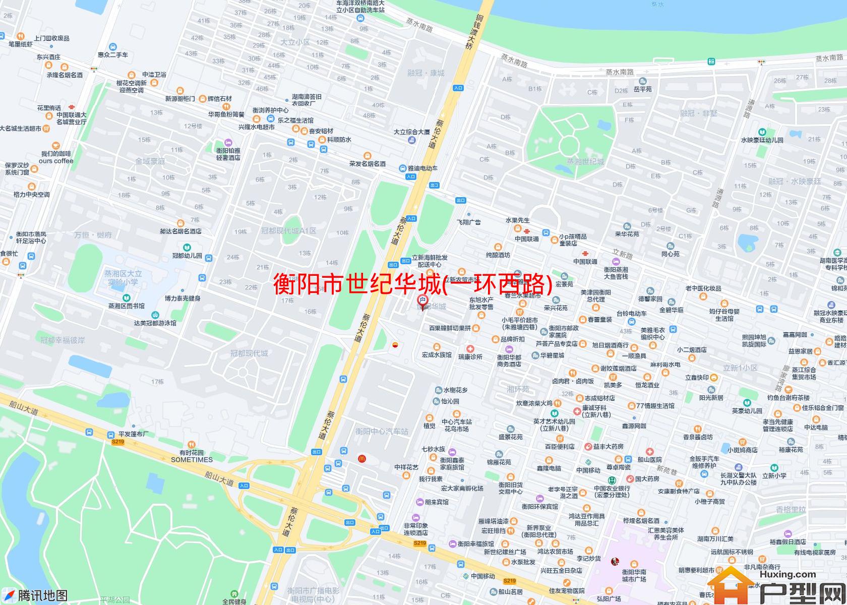 世纪华城(一环西路)小区 - 户型网