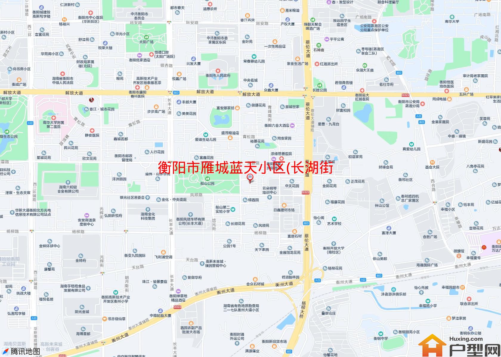 雁城蓝天小区(长湖街16号)小区 - 户型网