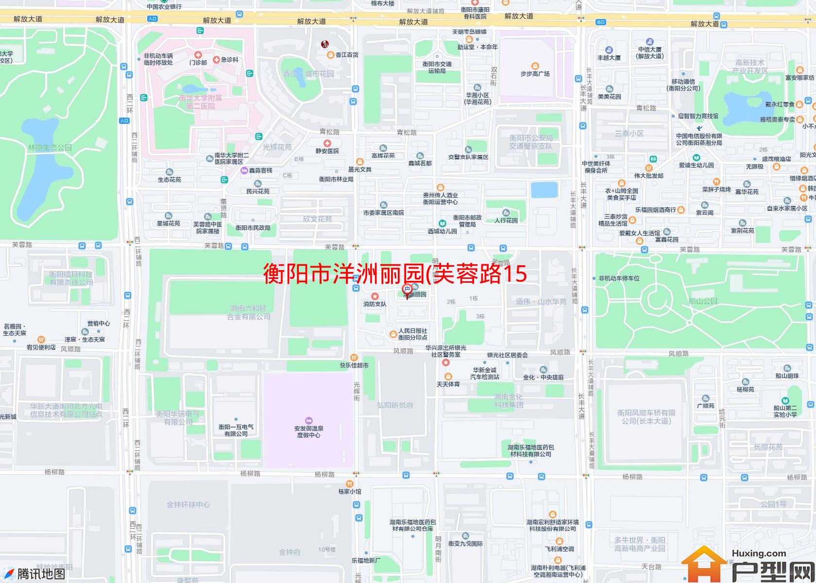 洋洲丽园(芙蓉路15号)小区 - 户型网