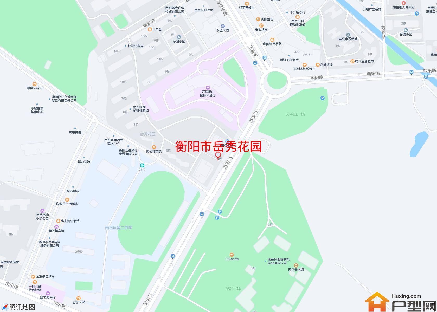岳秀花园小区 - 户型网