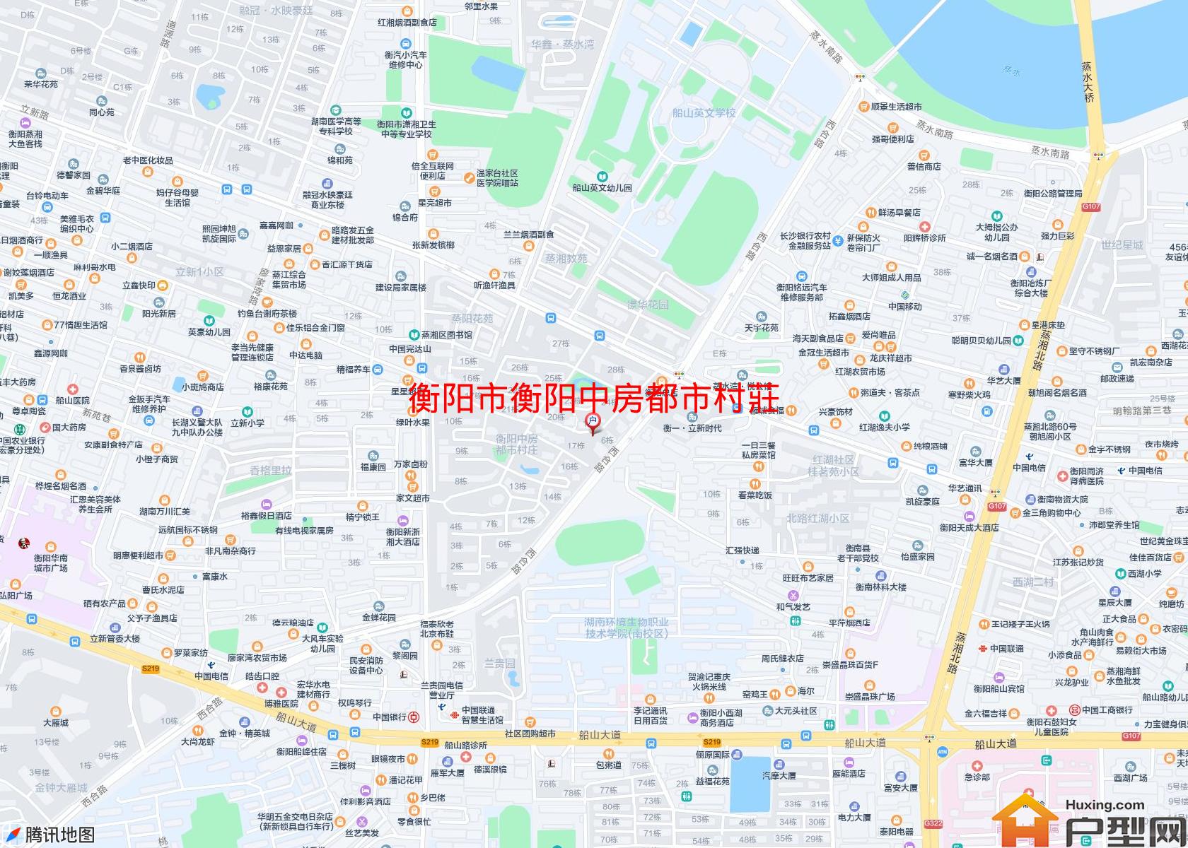 衡阳中房都市村莊小区 - 户型网