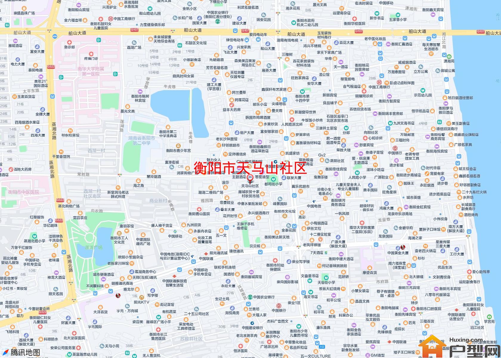 天马山社区小区 - 户型网