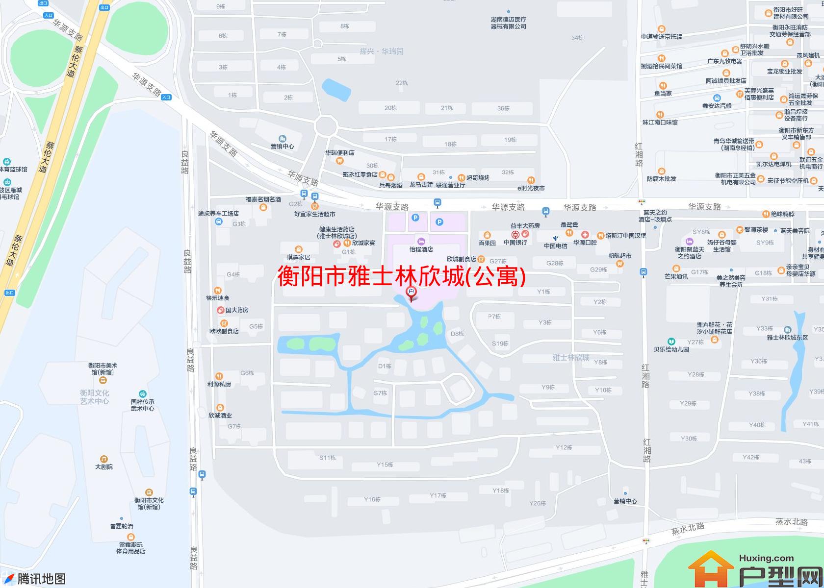 雅士林欣城(公寓)小区 - 户型网