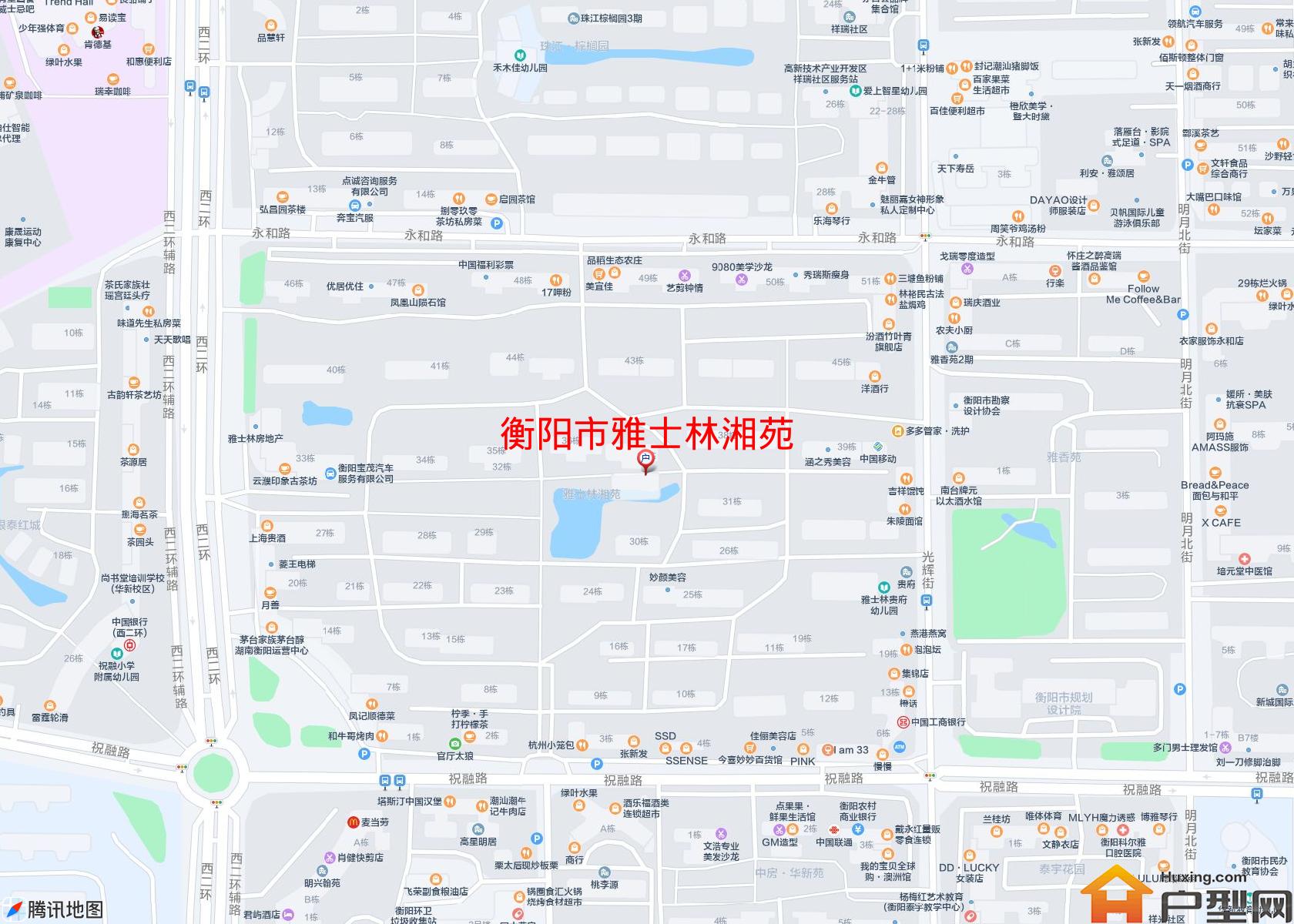 雅士林湘苑小区 - 户型网