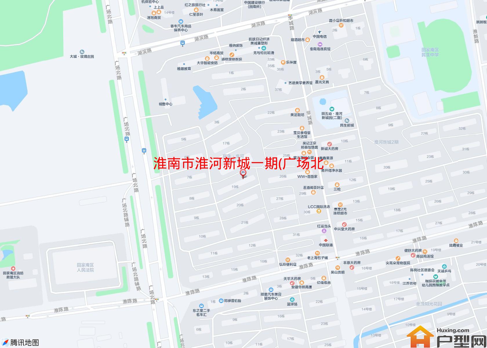 淮河新城一期(广场北路)小区 - 户型网