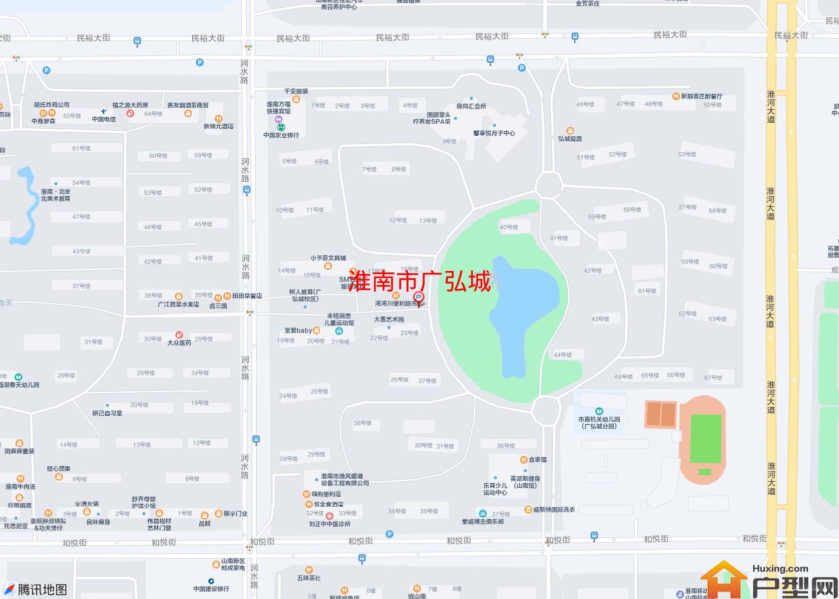广弘城小区 - 户型网