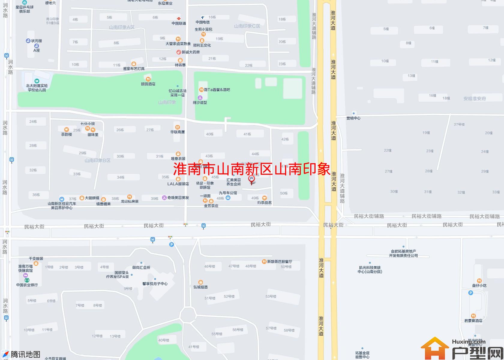山南新区山南印象小区 - 户型网