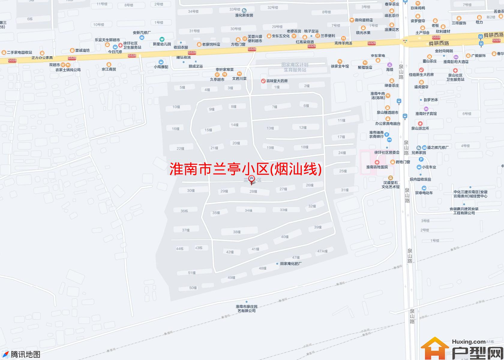 兰亭小区(烟汕线)小区 - 户型网