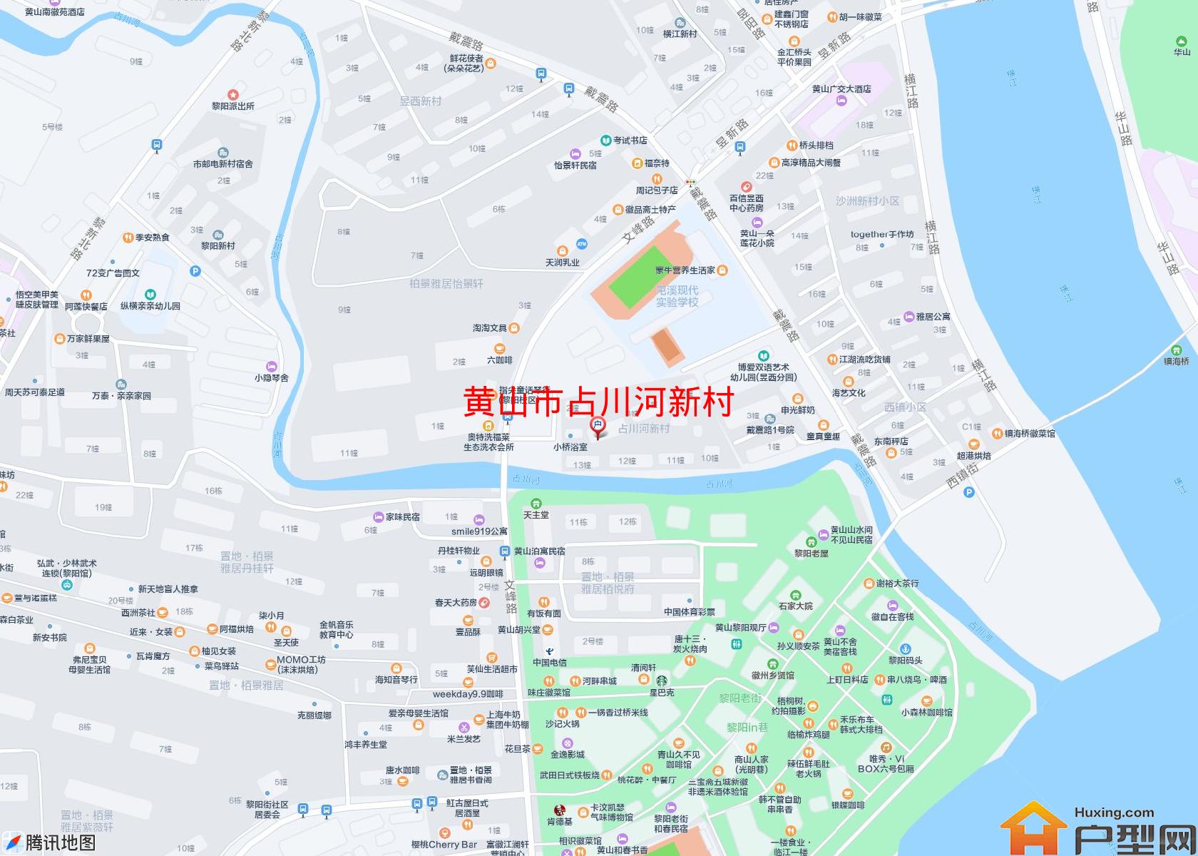 占川河新村小区 - 户型网