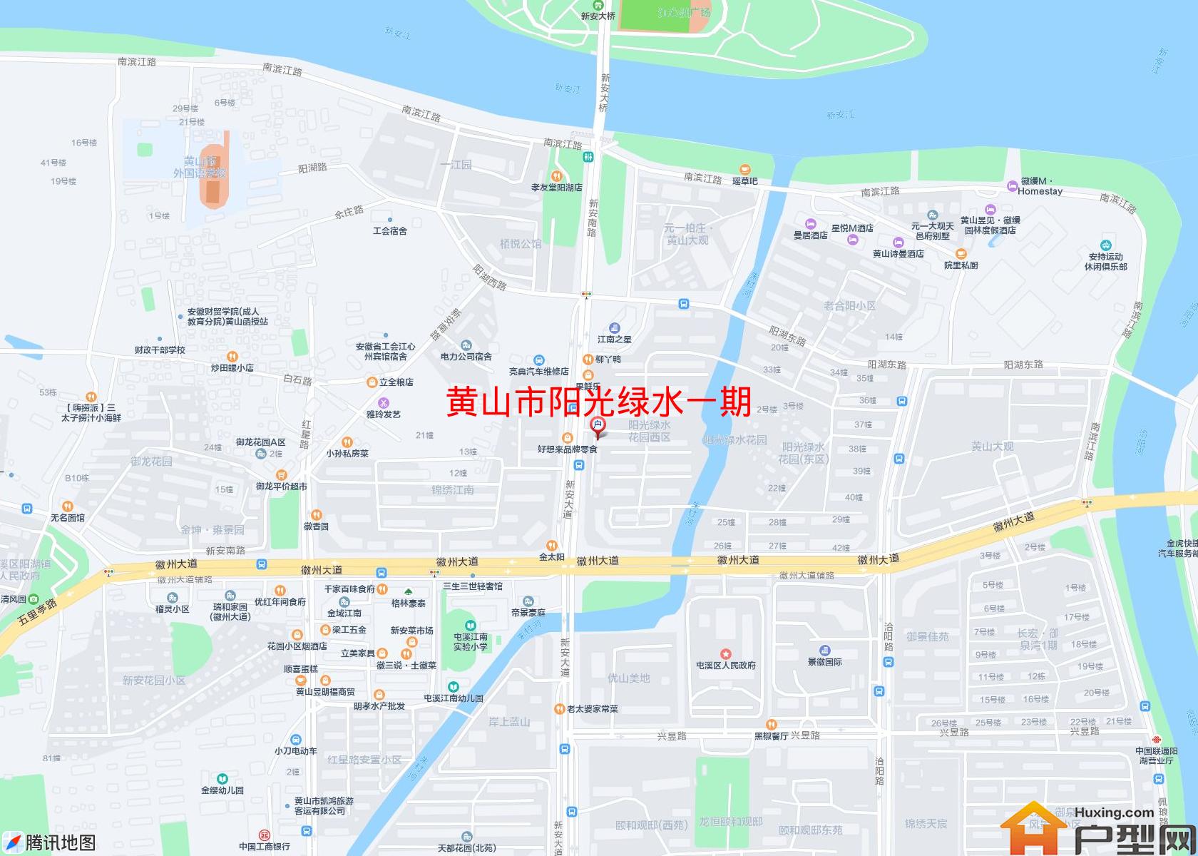 阳光绿水一期小区 - 户型网