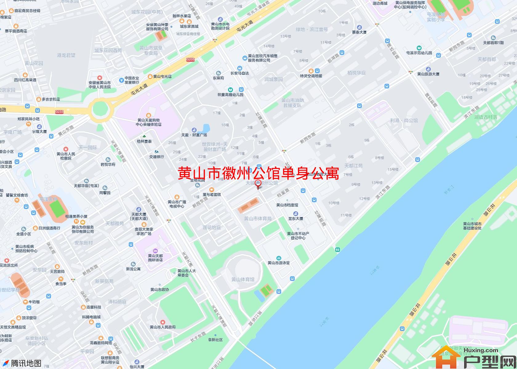 徽州公馆单身公寓小区 - 户型网